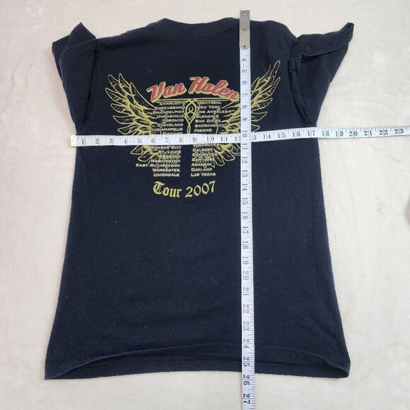 Vintage Anvil Van Halen Band 2007 Concert T-Shirt Mens Small - Picture 7 of 7